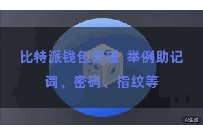 比特派钱包管理 举例助记词、密码、指纹等