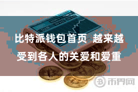 比特派钱包首页 越来越受到各人的关爱和爱重