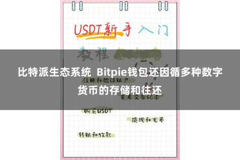 比特派生态系统  Bitpie钱包还因循多种数字货币的存储和往还